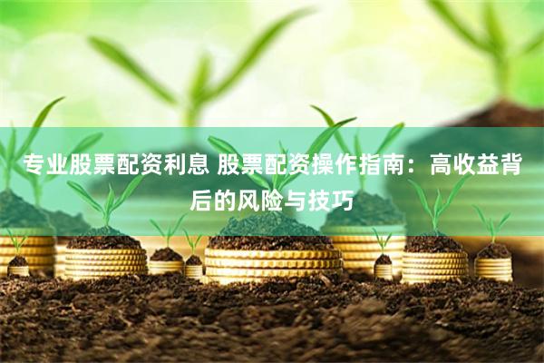 专业股票配资利息 股票配资操作指南：高收益背后的风险与技巧